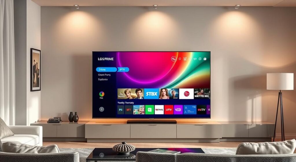 Teste IPTV para LG