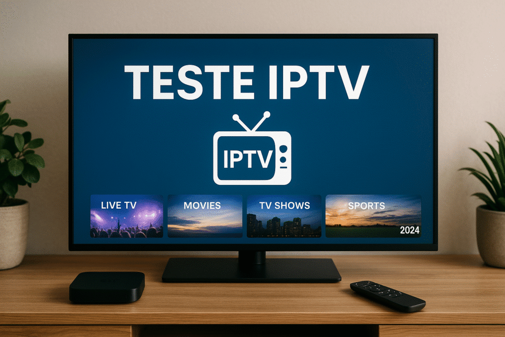 IPTV teste grátis 2025