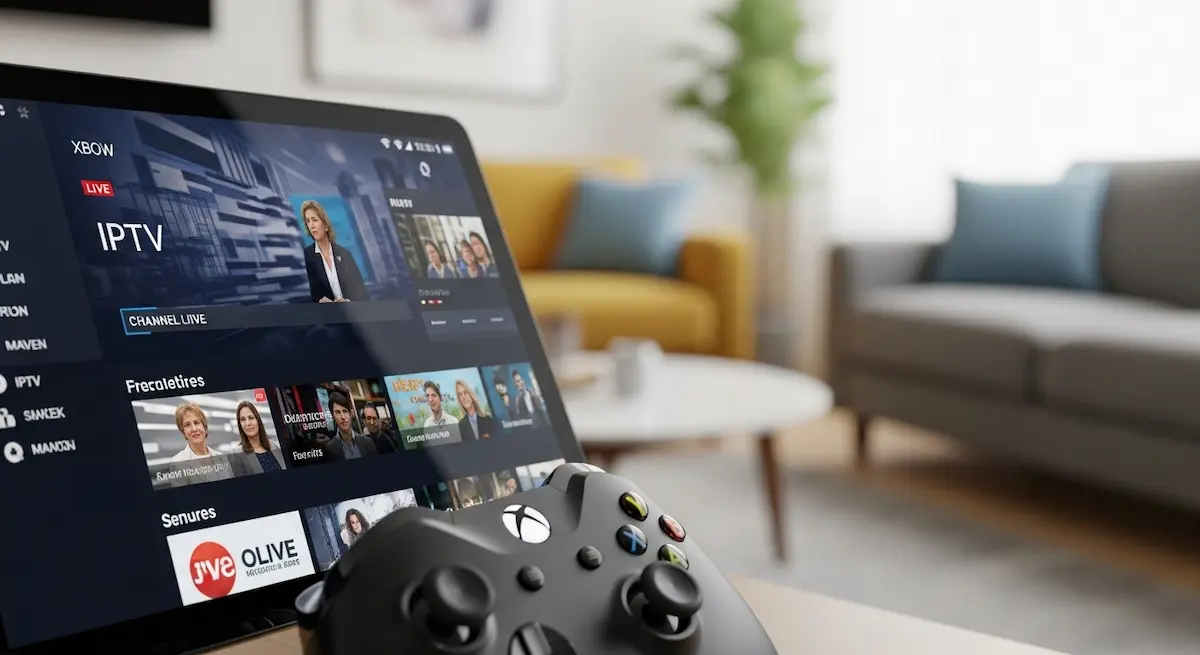 Teste IPTV no Xbox One