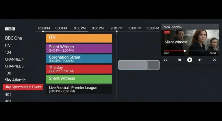 EPG no IPTV