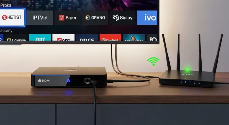 IPTV no Wi-Fi ou cabo
