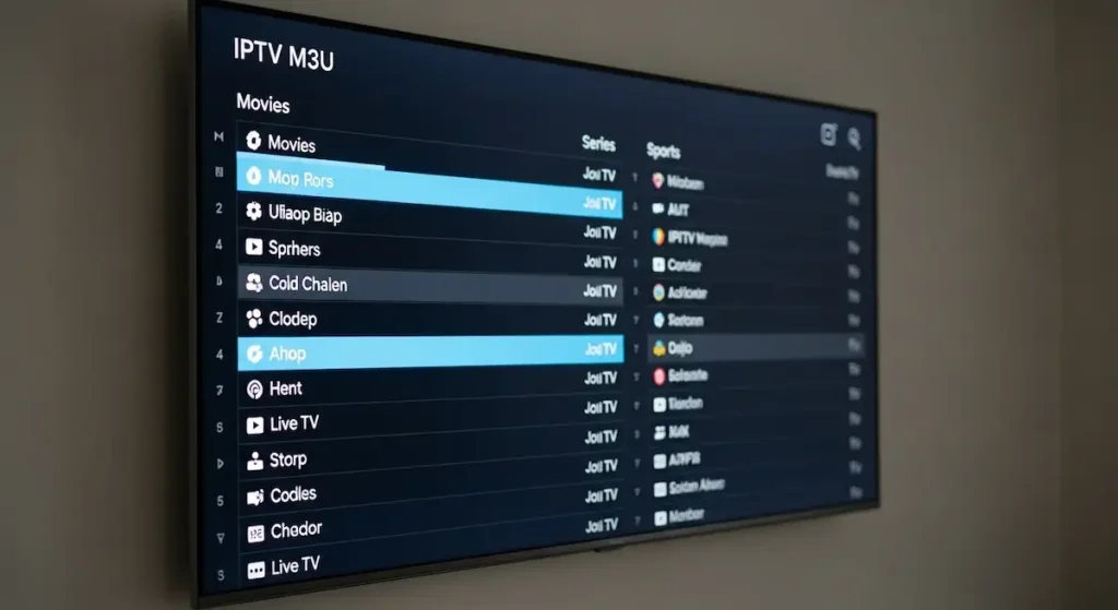 Lista IPTV M3U perfeita